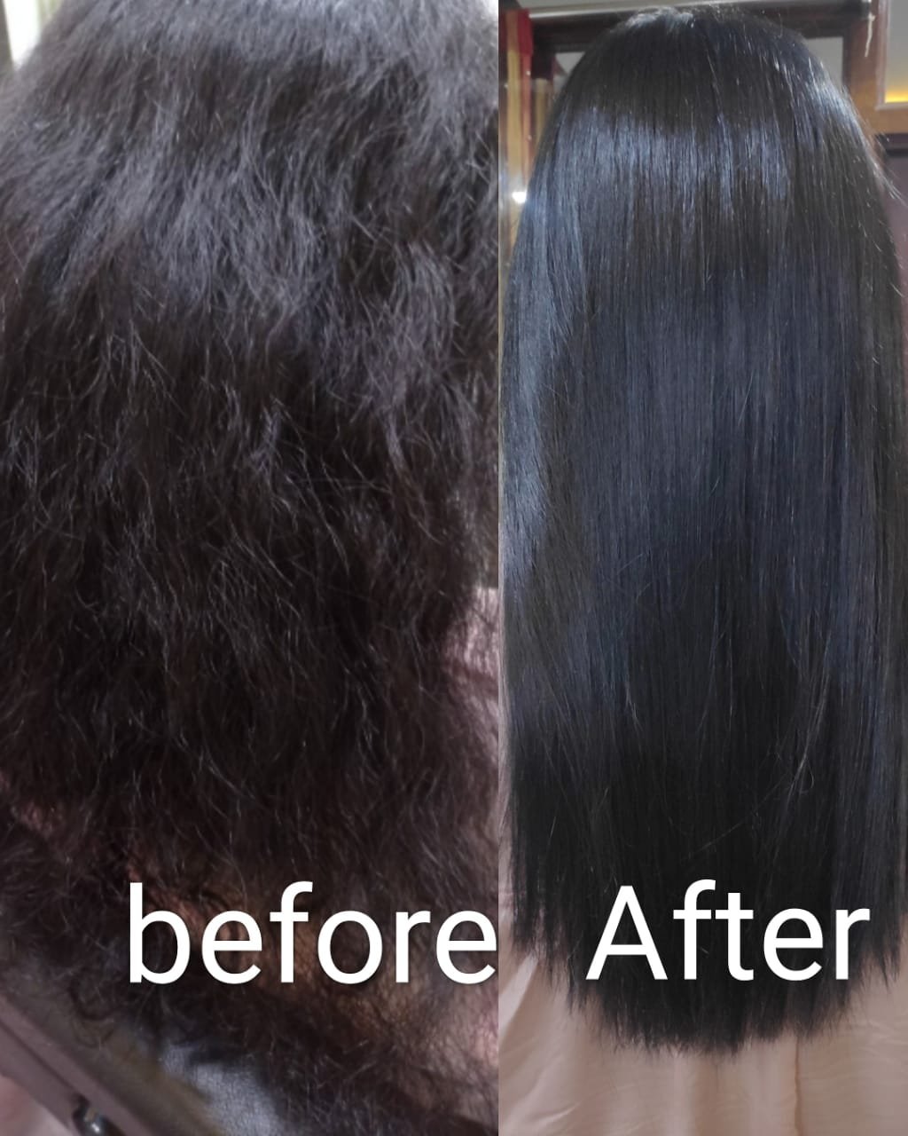 Keratin treatment at Home Services